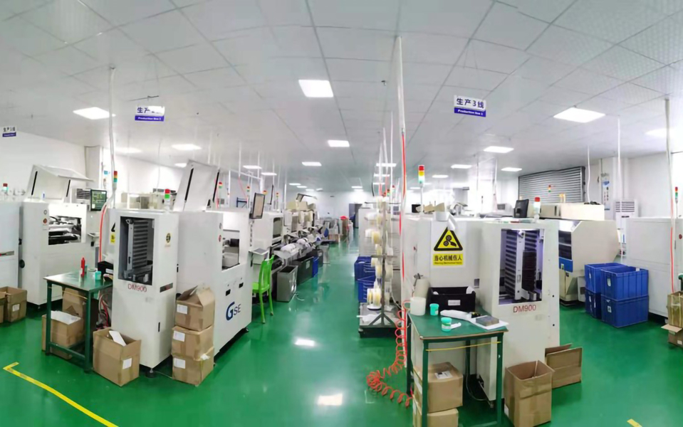 Shenzhen Lanshuo Communication Equipment Co., Ltd 工場生産ライン